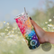Personalized positivity tumbler. Beautiful flower tumbler gift. Relaxation-themed coffee cup. Unique self-care drinkware
